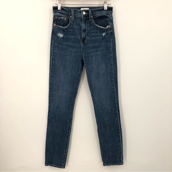 Pistola 25x28 Cara High Rise Vintage Skinny distressed 0278 dark - Picture 3 of 10